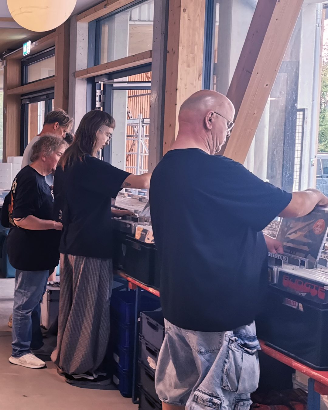 Impression von einer früheren Heidelberger Plattenbörse, Bild 8